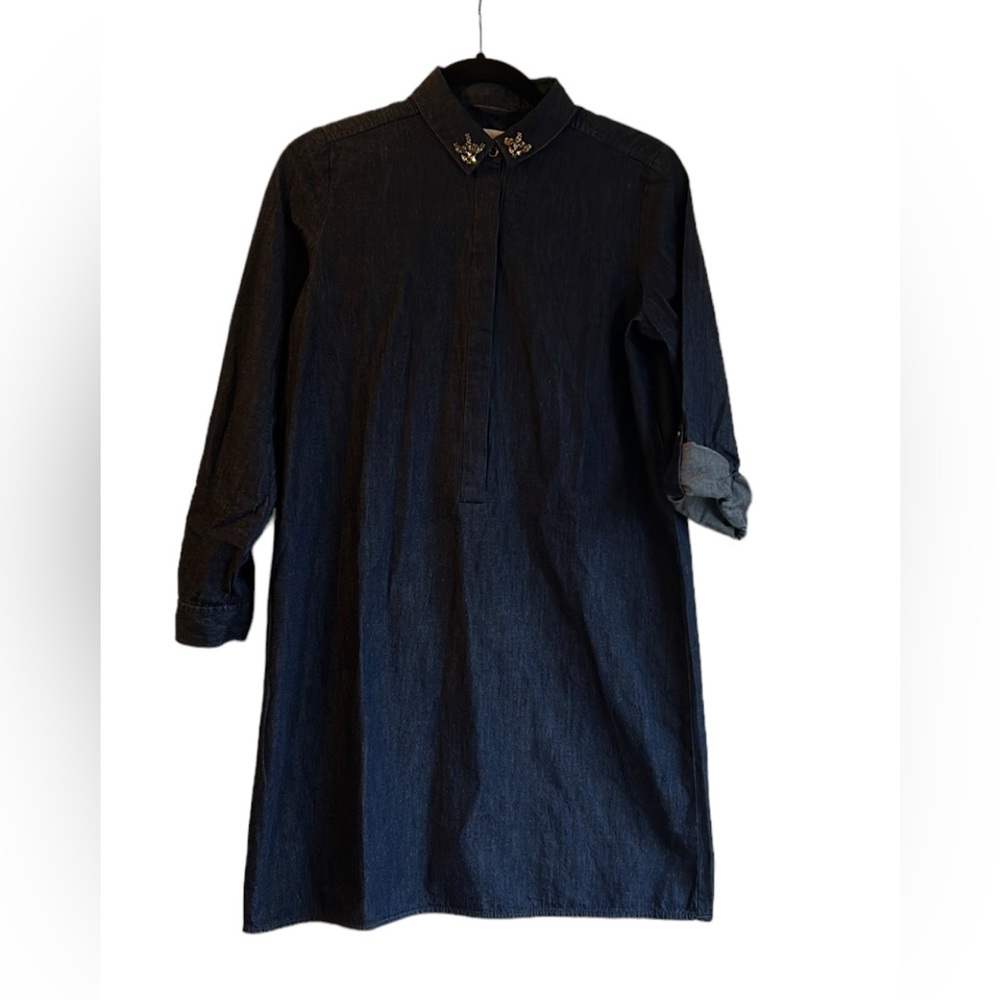 NWT LOFT Denim MP Dress - Picture 3 of 11